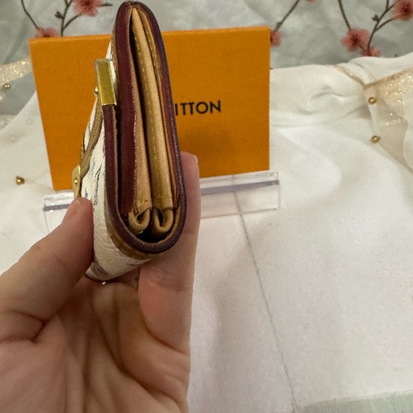 Louis Vuitton White Multicolor Wallet - Picture 3 of 8
